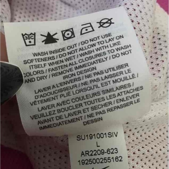 Nike Pink and White Mesh Jacket - Picture 5 of 9